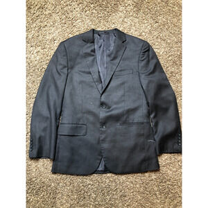 Carlo Lusso Men's 2 Button Vented Nino Suit Jacket Blazer Gray 38R 67901